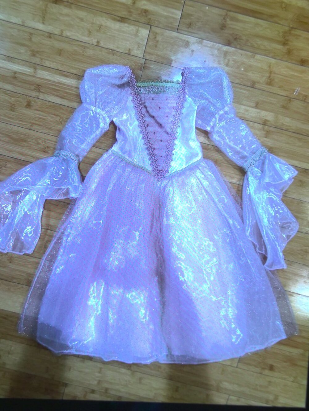 Vintage Disney Store Princess Aurora "Sleeping Beauty Deluxe Ballgown Costume S6